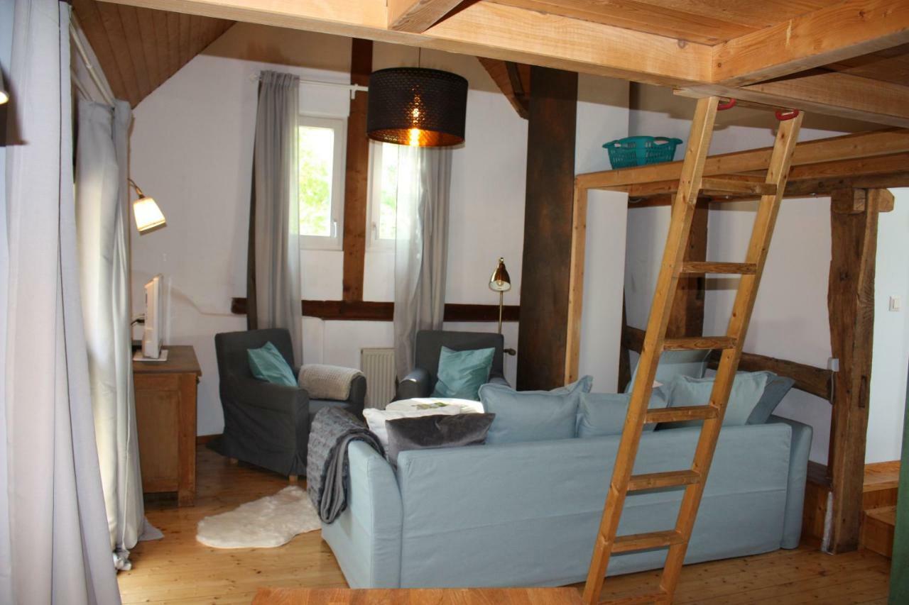 Sonnige Fachwerkwohnung Alfter Exteriör bild