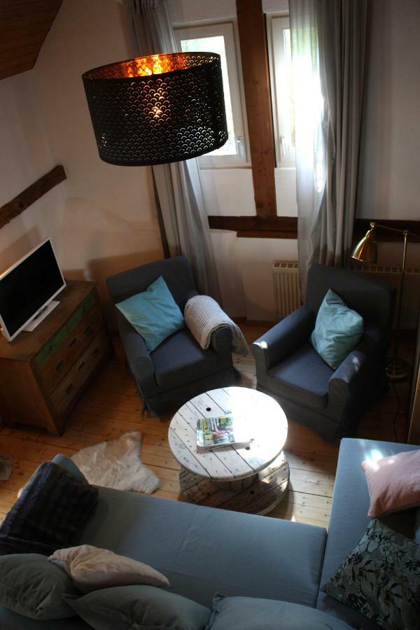 Sonnige Fachwerkwohnung Alfter Exteriör bild